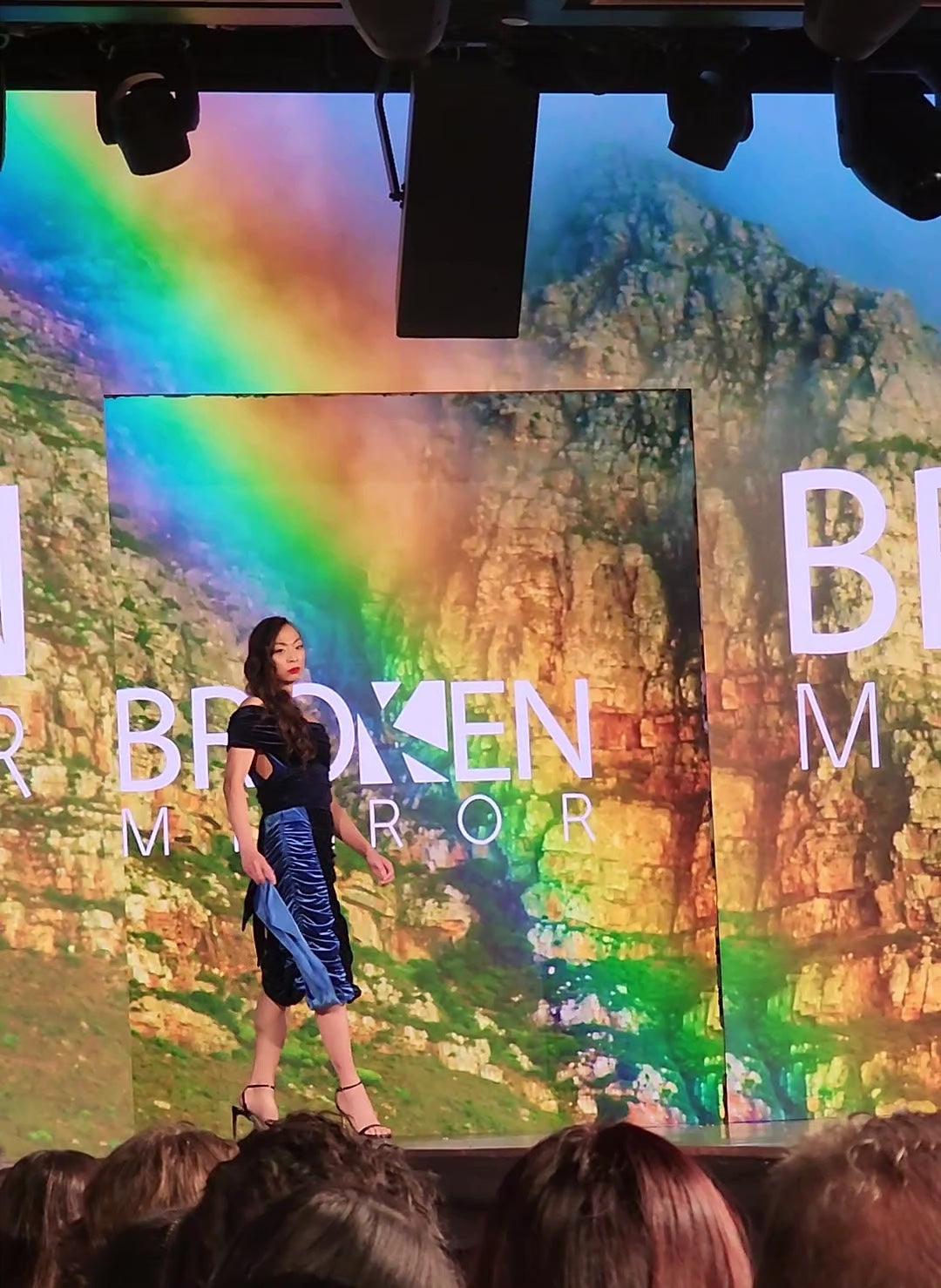 Tornado Velvet Wrap Dress