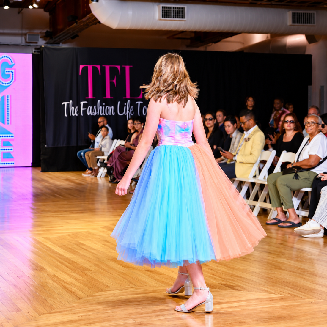 Rainbow Tulle Dress