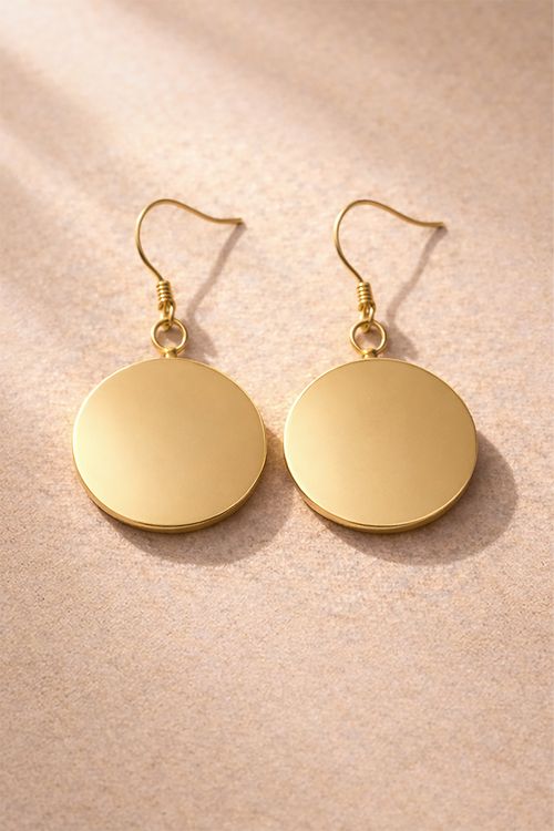 Glacier Circular Earrings