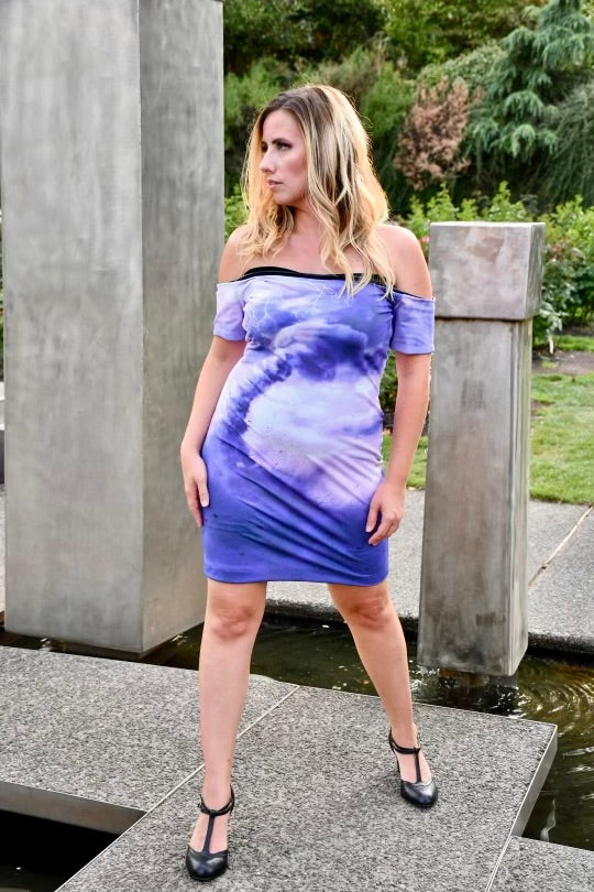 Purple Tornado Eco-Friendly Dress (Free Shipping!)