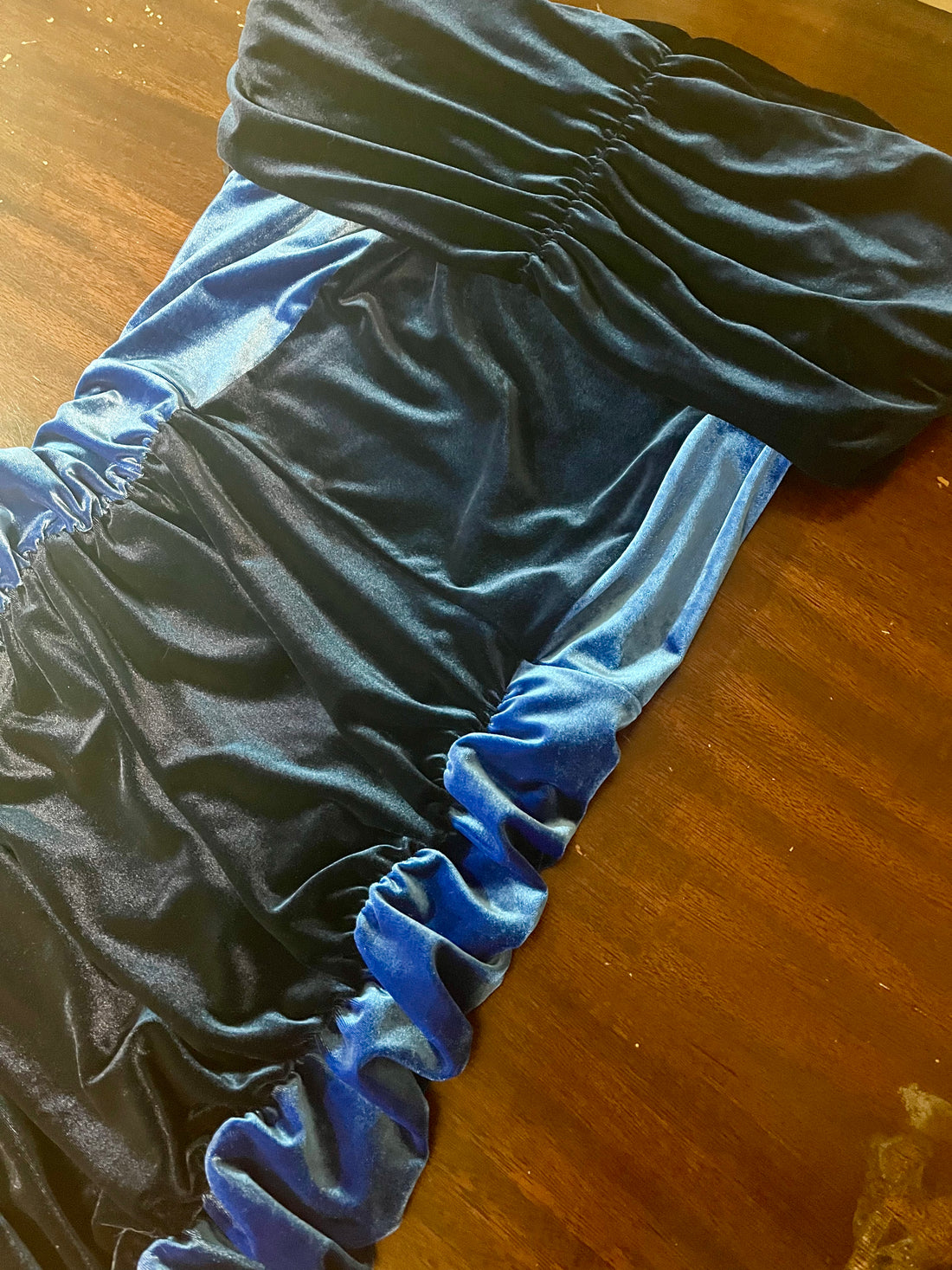 Tornado Crushed Velvet Eco-Friendly Wrap Dress (Free Shipping!)