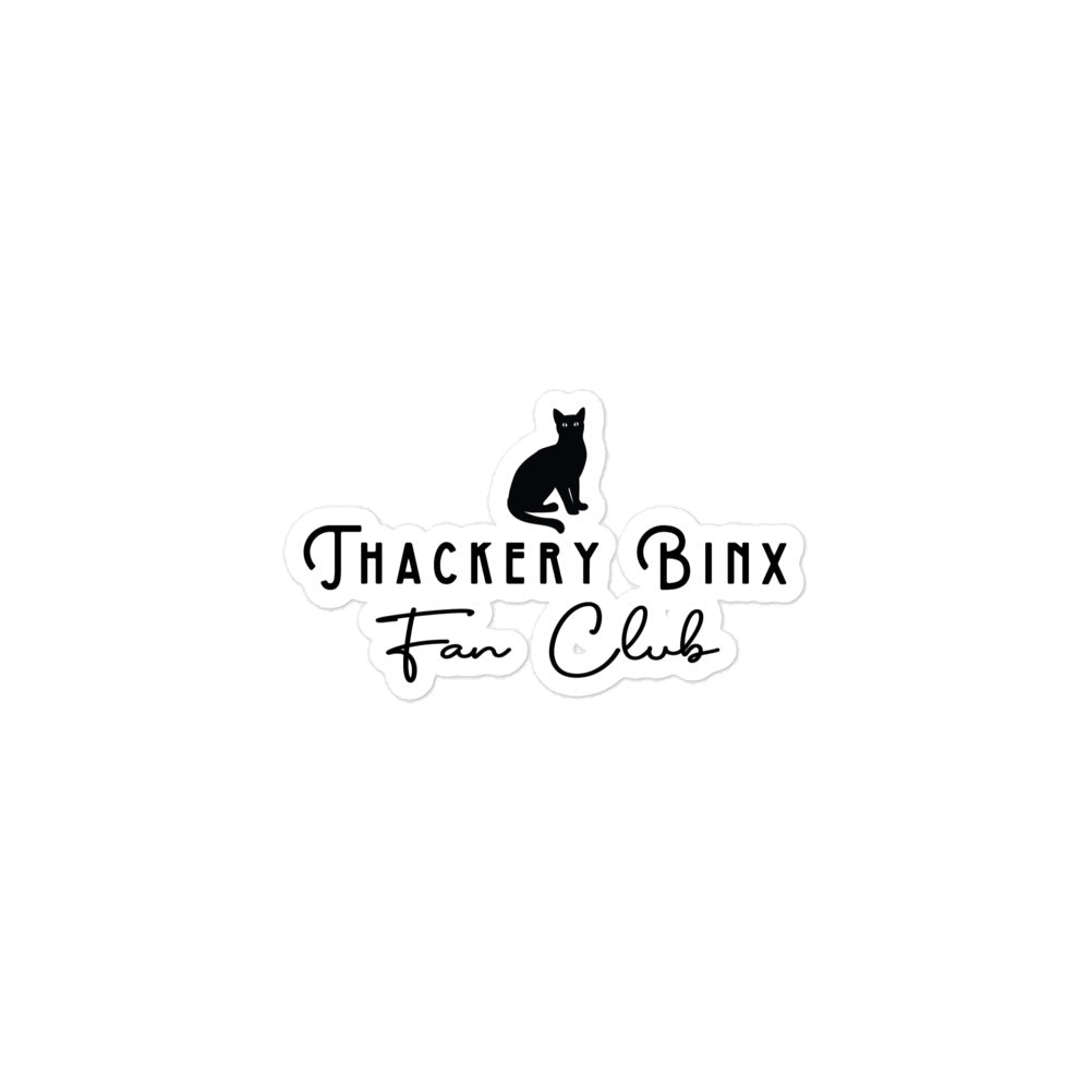Thackery Binx Fan Club Sticker